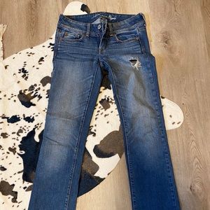 America Eagle slim bootcut jeans